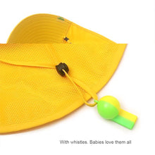 Load image into Gallery viewer, Children's Sunshade Hat Boys Girls Sunscreen Hat UV Resistant Comfortable Breathable Outdoor Sunscreen Hat