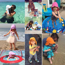 Load image into Gallery viewer, Summer Children's Sunscreen Hat Outdoor Activities UV Resistant Breathable Sun Hat Sunscreen Hat for Boys Girls