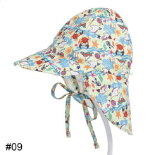 Load image into Gallery viewer, Summer Children's Sunscreen Hat Outdoor Activities UV Resistant Breathable Sun Hat Sunscreen Hat for Boys Girls