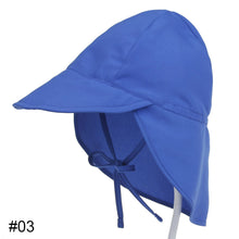 Load image into Gallery viewer, Summer Children's Sunscreen Hat Outdoor Activities UV Resistant Breathable Sun Hat Sunscreen Hat for Boys Girls