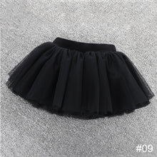 Load image into Gallery viewer, Girls' Fluffy Four Layer Gauze Short Skirt Dance Half Skirt Fluffy Skirt Soft Elastic Half Skirt Dance Costume