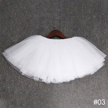 Load image into Gallery viewer, Girls' Fluffy Four Layer Gauze Short Skirt Dance Half Skirt Fluffy Skirt Soft Elastic Half Skirt Dance Costume