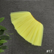 Load image into Gallery viewer, Girls' Fluffy Four Layer Gauze Short Skirt Dance Half Skirt Fluffy Skirt Soft Elastic Half Skirt Dance Costume