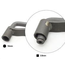 Load image into Gallery viewer, 8mm 9mm 10mm Motorcycle Engine Valve Adjustment Tool Square Hexagon Socket T Spanner Valve Screw Wrench