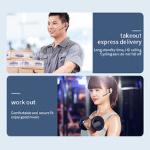 Load image into Gallery viewer, Ear-mounted Bluetooth Headset Bluetooth 5.0 Hands-free Headset Mini Wireless Headset