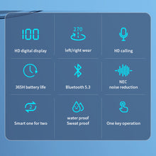 Load image into Gallery viewer, Ear-mounted Bluetooth Headset Bluetooth 5.0 Hands-free Headset Mini Wireless Headset