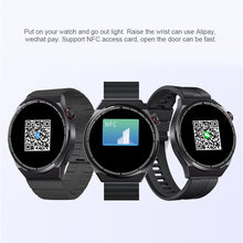 Load image into Gallery viewer, GT4 Max Smart Watch Men 1.5" Full Screen Bluetooth Call Wireless Charger Siri NFC GPS Tracker IP68 Waterproof Smartwatch Men