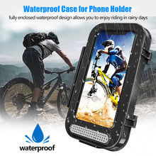 Load image into Gallery viewer, Bicycle Motorcycle Rainproof Shell Mobile Phone Holder Outdoor Riding Takeaway Navigation Mobile Phone Rainproof Bag