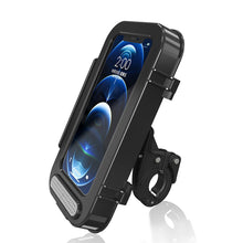 Load image into Gallery viewer, Bicycle Motorcycle Rainproof Shell Mobile Phone Holder Outdoor Riding Takeaway Navigation Mobile Phone Rainproof Bag