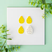 Load image into Gallery viewer, Shell Flower Polymer Clay Earring Cutter Cutting Mold DIY Ladybug Geometry French Style Jewelry Pendant Embossing Making Tool