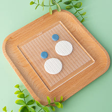Load image into Gallery viewer, Acrylic DIY Polymer Clay Texture Stamp Pad Embossing Art Clay Pottery Ceramic Stencils Earring Jewelry Flower/Leaf Pattern Template Mould
