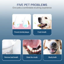 Load image into Gallery viewer, Pet Oral Cleaning Toothbrush Dog Cat Dental Care Cleaning Brush Soft Tooth Brush Bad Breath Teeth Care Tool Tongue Brush