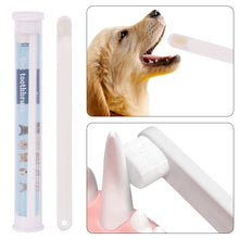 Load image into Gallery viewer, Pet Oral Cleaning Toothbrush Dog Cat Dental Care Cleaning Brush Soft Tooth Brush Bad Breath Teeth Care Tool Tongue Brush