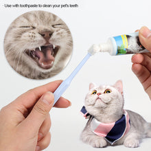 Load image into Gallery viewer, 360° Pet Oral Cleaning Toothbrush Dog Cat Dental Care Cleaning Brush Super Soft Nylon Bristles Tooth Brush Bad Breath Teeth Care Tool Tongue Brush
