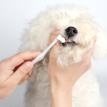Load image into Gallery viewer, Pet Cat Dog Toothbrush and Toothpaste Set for Teeth Cleaning Beet/Vanilla Toothpaste Finger Toothbrush Tongue Cleaning Pet Accessories