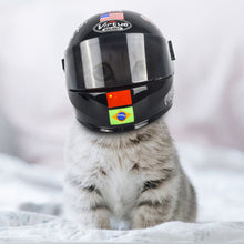Load image into Gallery viewer, Cat Helmet Pet Outdoor Protection Mini Helmets Small Dog Motorcycle Helmet Head Protecting Safety Hat Puppy Kitten Photos Props
