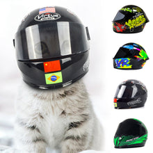 Load image into Gallery viewer, Cat Helmet Pet Outdoor Protection Mini Helmets Small Dog Motorcycle Helmet Head Protecting Safety Hat Puppy Kitten Photos Props