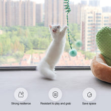 Load image into Gallery viewer, Cat Hanging Interactive Toy Cat Spring Fur Ball Toy with Bell Kitten Funny Teaser Toy Training Toys Pet Daily Supplies