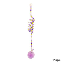 Load image into Gallery viewer, Cat Hanging Interactive Toy Cat Spring Fur Ball Toy with Bell Kitten Funny Teaser Toy Training Toys Pet Daily Supplies