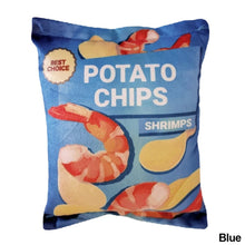 Load image into Gallery viewer, Dog Simulated Potota Chips Training Toy with Ringing Paper Pets Entertainment Stuffed Pillow Simulated Food Interactive Chewing Toys