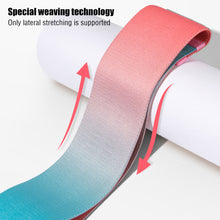 Load image into Gallery viewer, Gradient Elastic Yoga Belt Fitness Squat Leg Resistance Belt Anti-Slip Buttock Abuse Ring Pilates Sports Beautiful Hip Ring