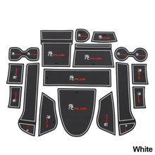 Load image into Gallery viewer, 16Pcs Car Rubber Dust-proof Mat Storage Interior Anti-slip Door Groove Cup Pad Gate Slot Car Rug Accessories for BYD Atto 3 2022 2023
