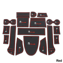 Load image into Gallery viewer, 16Pcs Car Rubber Dust-proof Mat Storage Interior Anti-slip Door Groove Cup Pad Gate Slot Car Rug Accessories for BYD Atto 3 2022 2023