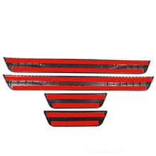 Load image into Gallery viewer, 4Pcs/Set Car Auto Door Sill Pedal Welcome Scuff Plate Cover Accessories Stainless Steel + ABS For BYD ATTO 3 YUAN Plus
