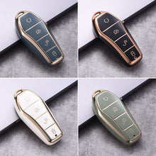 Load image into Gallery viewer, Soft TPU Car Key Case 4 Buttons Remote Control Protect Cover Durable Accessories For BYD Qin Plusdmi Atto 3 Han EV Dolphin