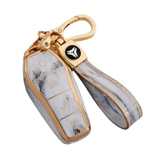 Load image into Gallery viewer, Soft TPU Car Key Case 4 Buttons Remote Control Protect Cover Durable Accessories For BYD Qin Plusdmi Atto 3 Han EV Dolphin