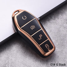 Load image into Gallery viewer, Soft TPU Car Key Case 4 Buttons Remote Control Protect Cover Durable Accessories For BYD Qin Plusdmi Atto 3 Han EV Dolphin