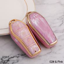 Load image into Gallery viewer, Soft TPU Car Key Case 4 Buttons Remote Control Protect Cover Durable Accessories For BYD Qin Plusdmi Atto 3 Han EV Dolphin