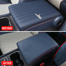 Load image into Gallery viewer, Car PU Leather Armrest Mat Storage Box Armrests Cover Pad Arm Rest Protection for BYD Atto3 YUAN PLUS EV