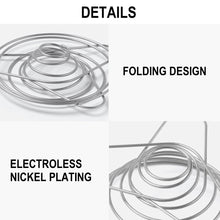 Load image into Gallery viewer, Outdoor Camping Stainless Steel Coffee Spring Filter Rack Portable Foldable Hand Made Coffee Drip Rack Reusable Camping Cutlery