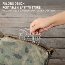 Load image into Gallery viewer, Outdoor Camping Stainless Steel Coffee Spring Filter Rack Portable Foldable Hand Made Coffee Drip Rack Reusable Camping Cutlery