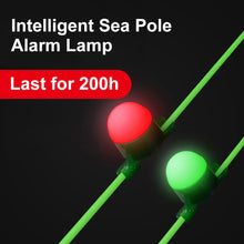 Load image into Gallery viewer, Intelligent Sea Pole Catch Fish Alarm Medium Fish Signal Light Induction Light European Night Fishing Luminous Signal Electronic Bell