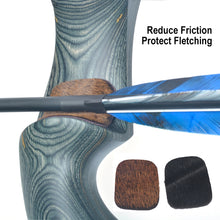 Load image into Gallery viewer, Fur Arrow Platform Tire Cow Round Arrow Platform With Back Glue Silent Plate Traditional Recursion Bow Beauty Hunting Bow Universal Platform Outdoor Hunting Shooting Accessories