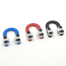 Load image into Gallery viewer, Composite Bow Metal D Ring Bow Composite Special Bow Accessories U-Ring Fixed Bow String Aluminum Alloy Shooting Supplies Archery Equipment