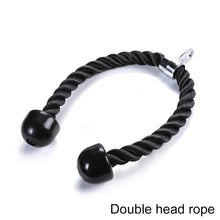 Load image into Gallery viewer, Triceps Puller Lateral Bicep Training Rope Single Head Double Head Type Sit-Up Abdominal Muscle Training Gym Fitness Equipment Accessories