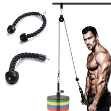 Load image into Gallery viewer, Triceps Puller Lateral Bicep Training Rope Single Head Double Head Type Sit-Up Abdominal Muscle Training Gym Fitness Equipment Accessories