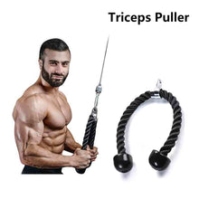 Load image into Gallery viewer, Triceps Puller Lateral Bicep Training Rope Single Head Double Head Type Sit-Up Abdominal Muscle Training Gym Fitness Equipment Accessories