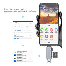 Load image into Gallery viewer, 3-in-1 Multi-function Card Reader Typec Android Phone Otg Card Reader Sd/tf Memory Card 3.0 U Disk