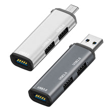 Load image into Gallery viewer, USB 3.0 Splitter 3-port Hub Notebook Computer Usb Extender Mini One Drag Three Ports