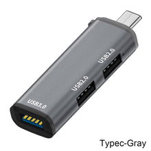 Load image into Gallery viewer, USB 3.0 Splitter 3-port Hub Notebook Computer Usb Extender Mini One Drag Three Ports
