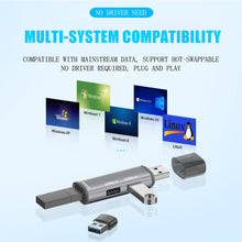 Load image into Gallery viewer, USB 3.0 Splitter 3-port Hub Notebook Computer Usb Extender Mini One Drag Three Ports