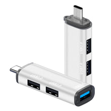 Load image into Gallery viewer, USB 3.0 Splitter 3-port Hub Notebook Computer Usb Extender Mini One Drag Three Ports