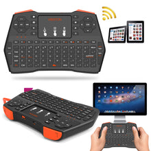 Load image into Gallery viewer, I8 Plus Mini 2.4G Wireless Keyboard Fly Air Mouse Touchpad for TV PS Englis