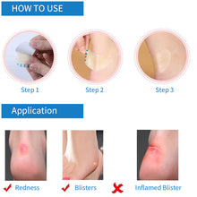 Load image into Gallery viewer, Hydrogel Foot Patch Heel Stickers Women Men Anti Slip Heel Cushions Non-Slip Inserts Pads Foot Heel Care Protector