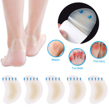 Load image into Gallery viewer, Hydrogel Foot Patch Heel Stickers Women Men Anti Slip Heel Cushions Non-Slip Inserts Pads Foot Heel Care Protector