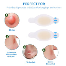 Load image into Gallery viewer, Hydrogel Foot Patch Heel Stickers Women Men Anti Slip Heel Cushions Non-Slip Inserts Pads Foot Heel Care Protector